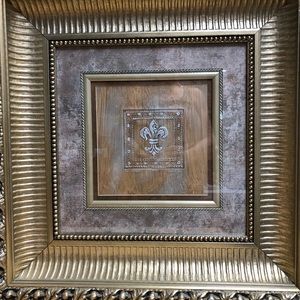 Fleur-de-lis Wall Art, hanging pictures